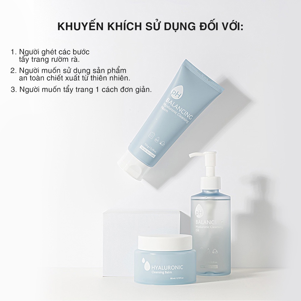 Bộ đôi làm sạch Prreti sữa rửa mặt và Cleansing Balm làm sạch sâu dưỡng da chắc khỏe Hatola