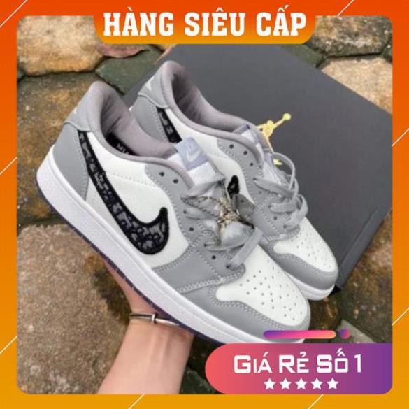 Hàng Đẹp Có Sẵn Giày Thể Thao Nam Nữ JD thấp Cổ đế trong up 1