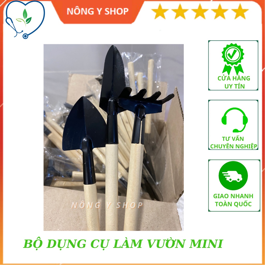 Bộ Dụng Cụ Làm Vườn Mini Tiện Dụng; Trồng Cây Cảnh; Sen Đá; Xương Rồng; Bon Sai