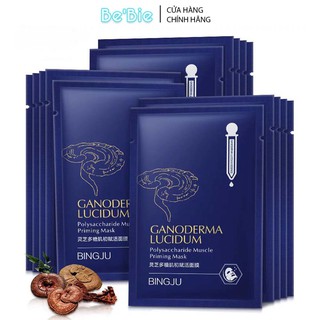 BINGJU - Mặt nạ linh chi Ganoderma Lucidum Polysaccharide Muscle Priming Mask - Bebie Cosmetic