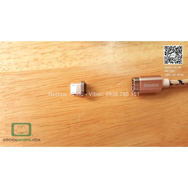 Cáp Lightning Baseus Nam Châm Dây Dù