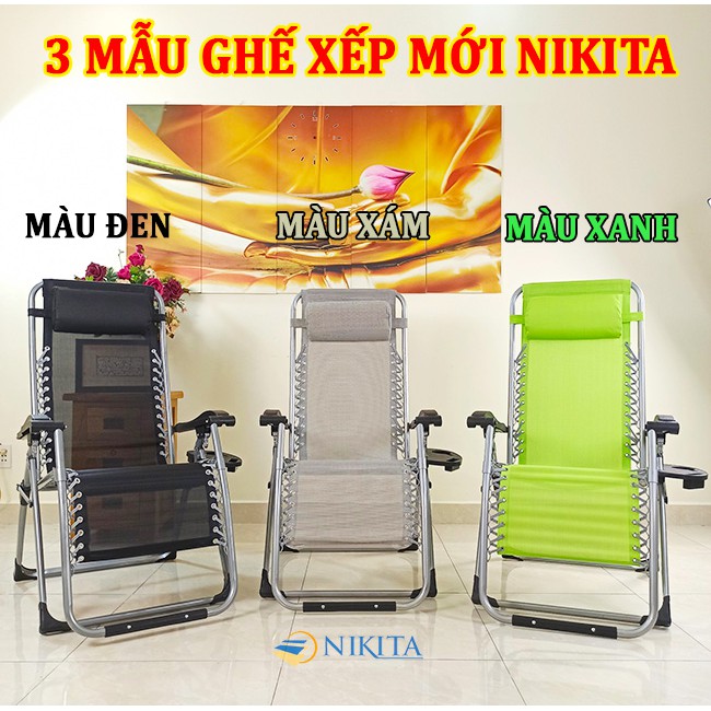 GHẾ GẤP XẾP ĐA NĂNG NIKITA NEW 2020 (BẢO HÀNH 1 NĂM),GHẾ BỐ,GHẾ THƯ GIÃN