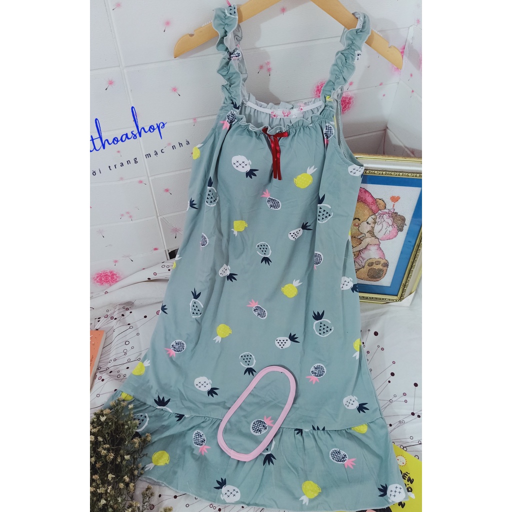 Váy ngủ 2s chất thun lạnh