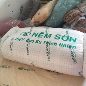 Nệm cao su thiên nhiên, đệm thiên nhiên 100% - bảo hành 10 năm sụt lún