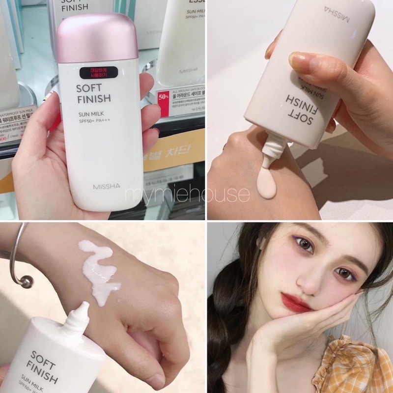 KEM CHỐNG NẮNG MISSHA SOFT FINISH / VELVET FINISH / WATERPROOF / ESSENCE