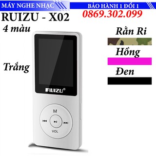 Máy Nghe Nhạc MP3 Ruizu X02 Bản 8Gb - Hàng Chính Hãng