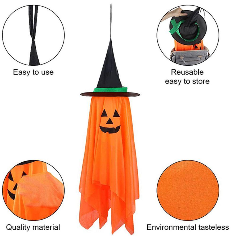 Phụ Kiện Nón Phù Thủy Treo Trang Trí Tiệc Có Thể Tái Sử Dụng