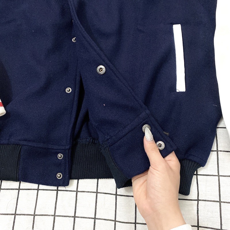 [ORDER] Áo khoác Bomber Bóng Chày (Kèm ảnh thật tự chụp) | BigBuy360 - bigbuy360.vn