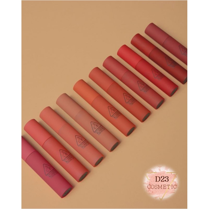 Son kem lì - bộ sưu tập mới - Son kem lì 3CE BLURRING LIQUID LIP