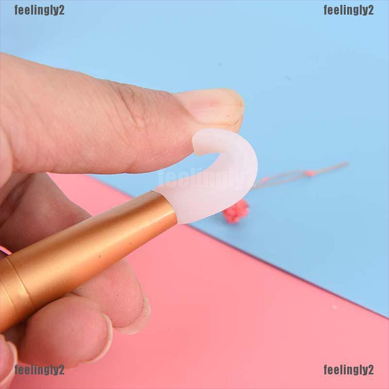 Bàn Chải silicone Cán Dài 14cm Tiện Lợi