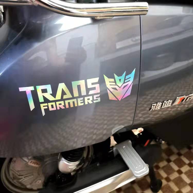 Transformers Miếng Dán Phản Quang Chống Thấm Nước Nhiều Màu Sắc Trang Trí Xe Máy