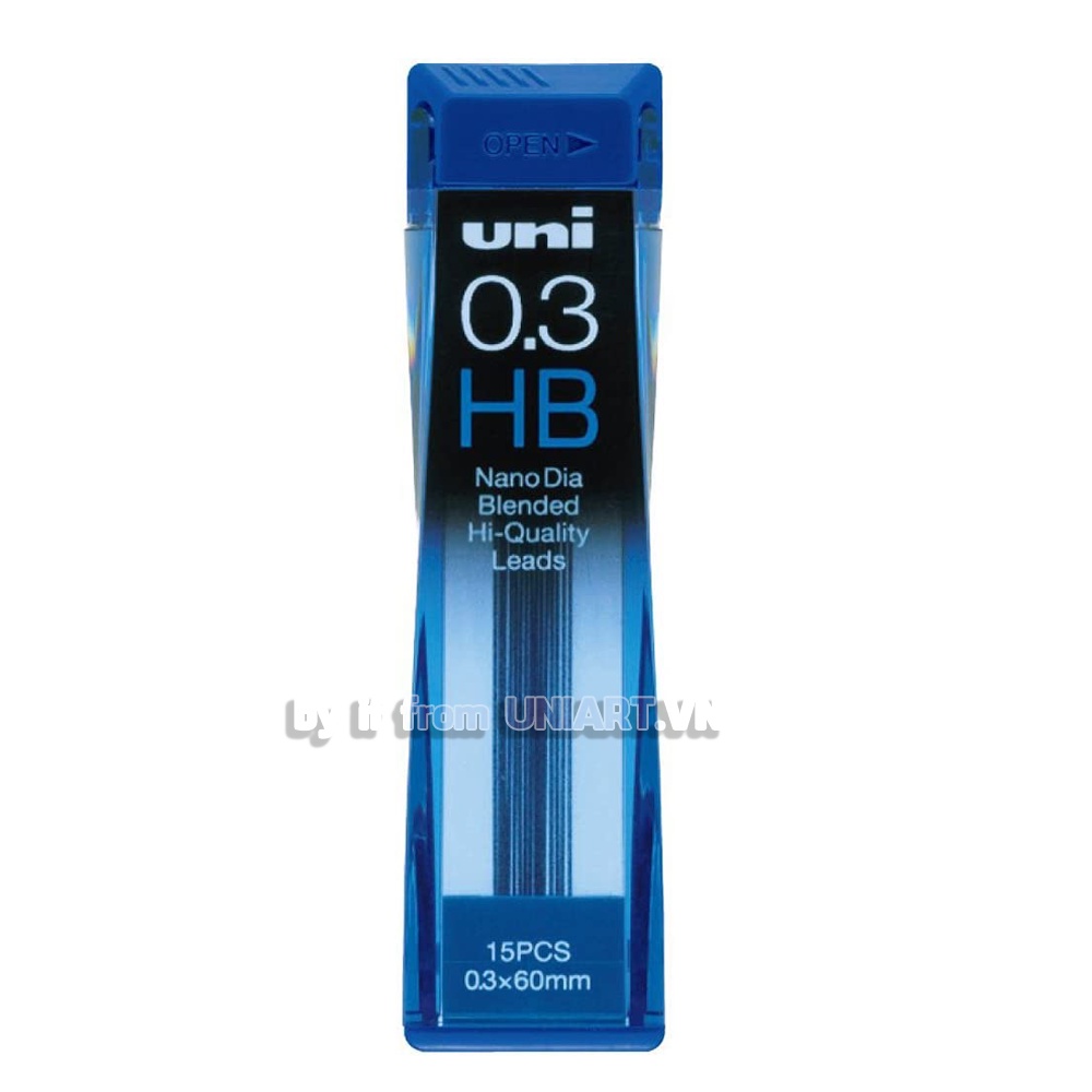 Ruột chì kim Uniball Nano Dia ruột đen cỡ 0.3/0.5/0.7