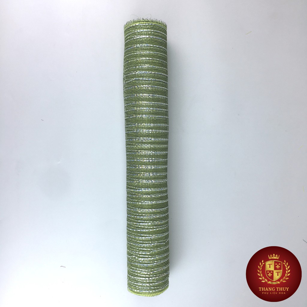Giấy gói hoa Lưới óng ánh kẻ ngang Hàn Quốc