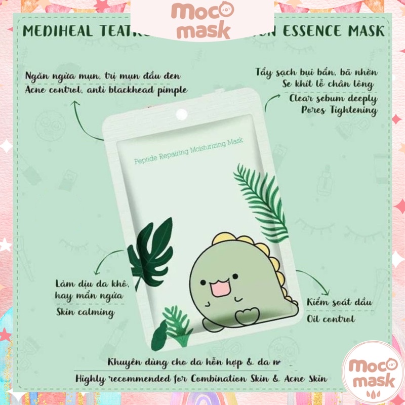 MẶT NẠ CARTOON CẤP ẨM, GIẢM MỤN, MỜ THÂM, LÀM SÁNG