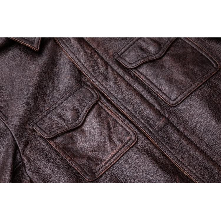 ÁO DA BÒ 2 TÚI HỘP