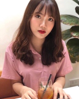 Áo Crop cổ bẻ thêu
