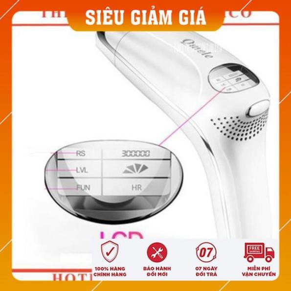 Máy triệt lông cá nhân có màn hình LCD 500.000 xung Qmele thế hệ mới nhất 2018 -Thiết bị spa giá tốt