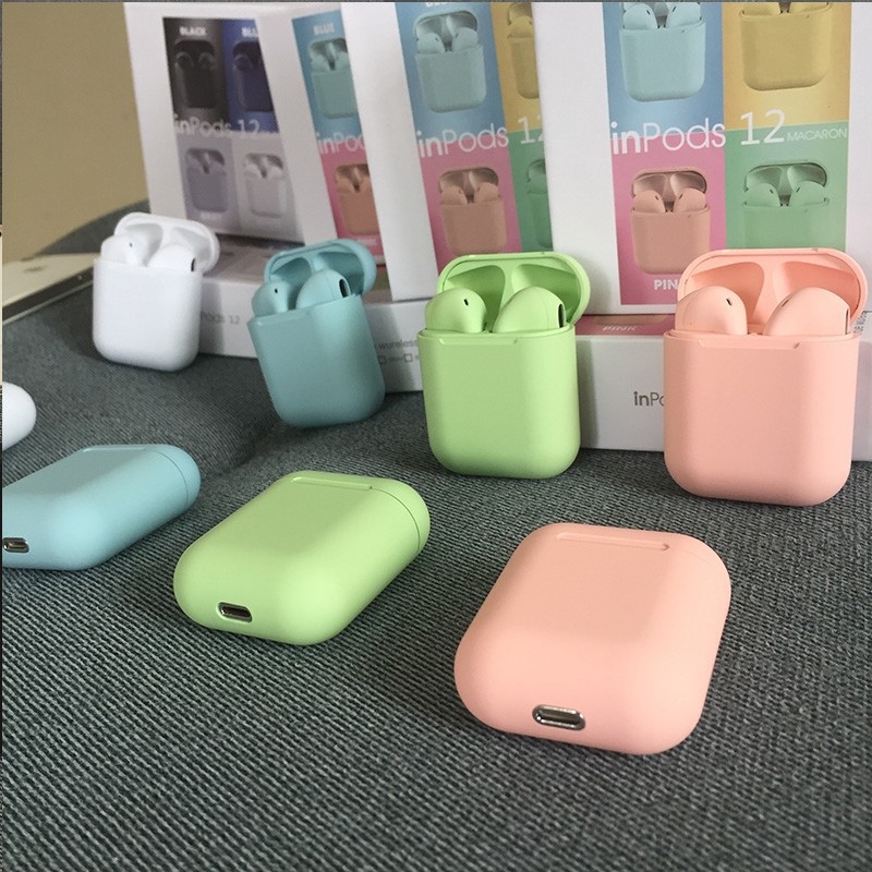 Tai nghe bluetooth inpods 12 True wireless 5.0 có cửa sổ pop up