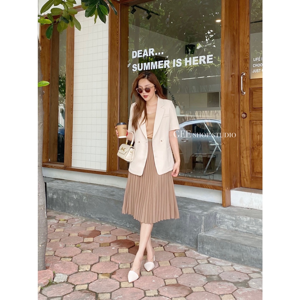 ÁO BLAZER SUMMER CỘC TAY - B2023 | BigBuy360 - bigbuy360.vn