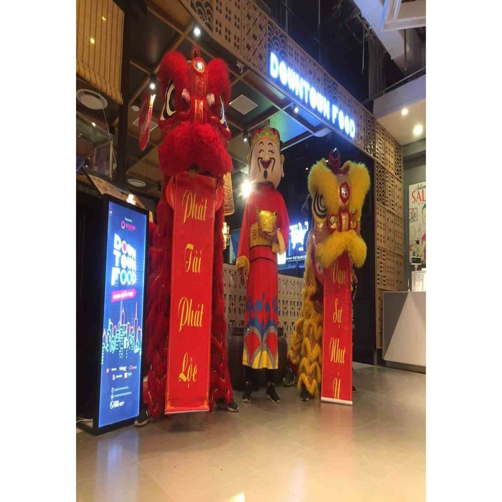 Rối hơi quảng cáo sự kiện
