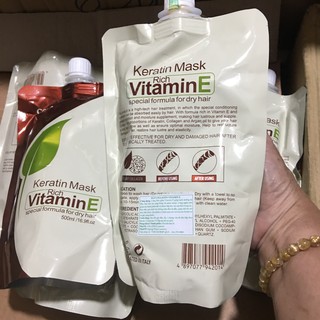 Hấp Túi Colatin Vitamin E – Collagen Mask 500ml
