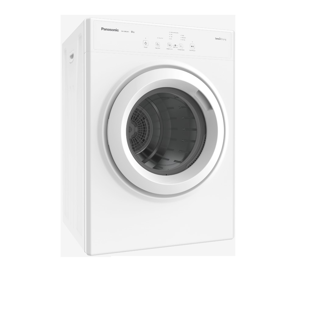 NH-E80JA1WVT - MIỄN PHÍ CÔNG LẮP ĐẶT-Máy Sấy Quần Áo PANASONIC 8kg NH-E80JA1WVT