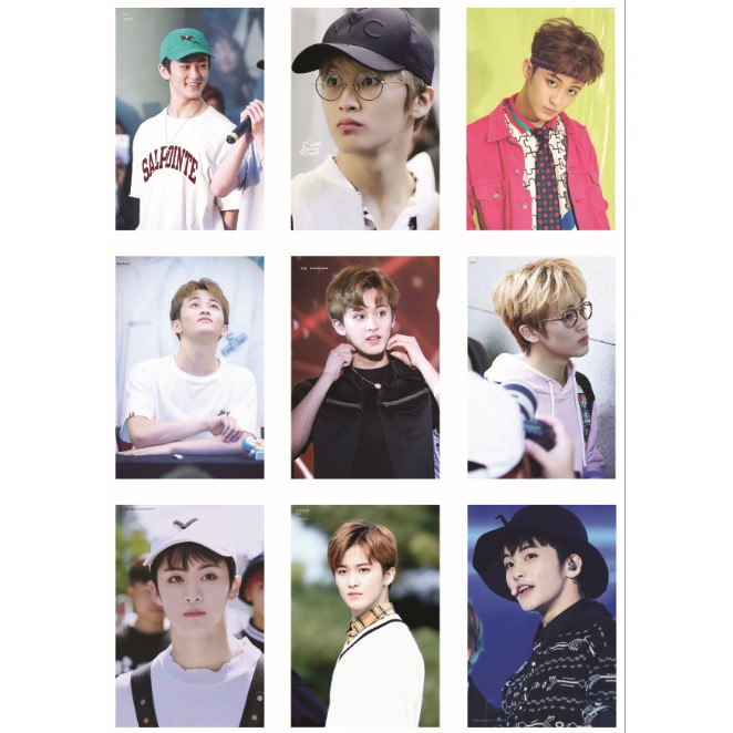 Lomo card ảnh NCT - MARK LEE full 63 ảnh