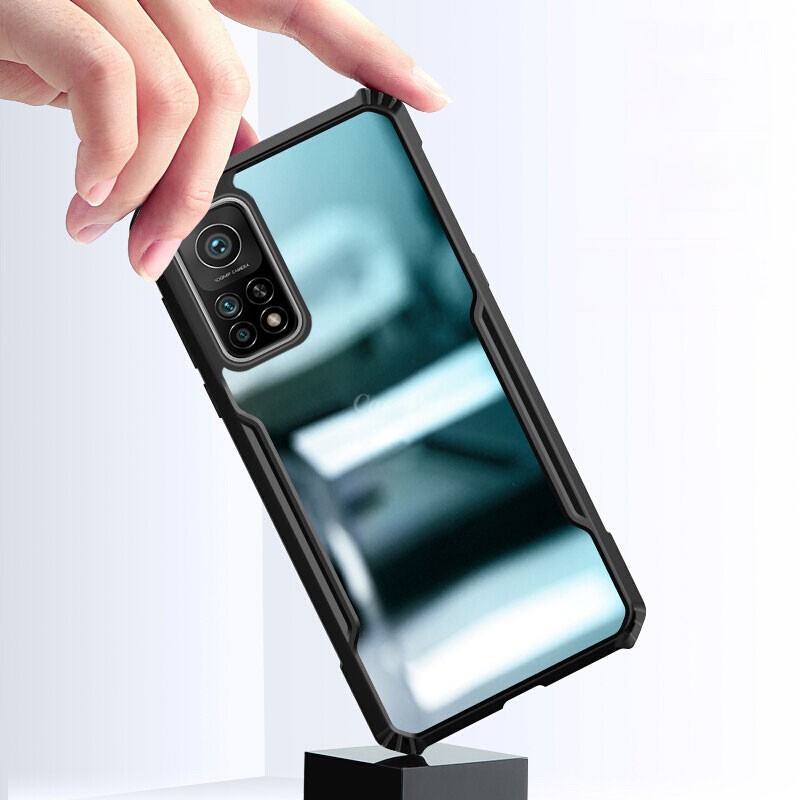 Ốp điện thoại Acrylic trong suốt chống sốc chống rơi cho Xiaomi Mi 10T Pro 5G/10T 5G