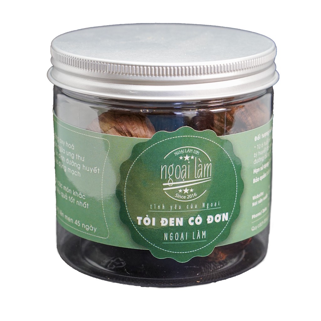 100g - Tỏi đen cô đơn Ngoại làm LÊN MEN 45 NGÀY - chỉ số SAC, Polyphenol cực cao | BigBuy360 - bigbuy360.vn
