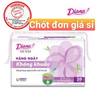 Băng Vệ Sinh Diana Sensi Hàng Ngày Kháng Khuẩn 20