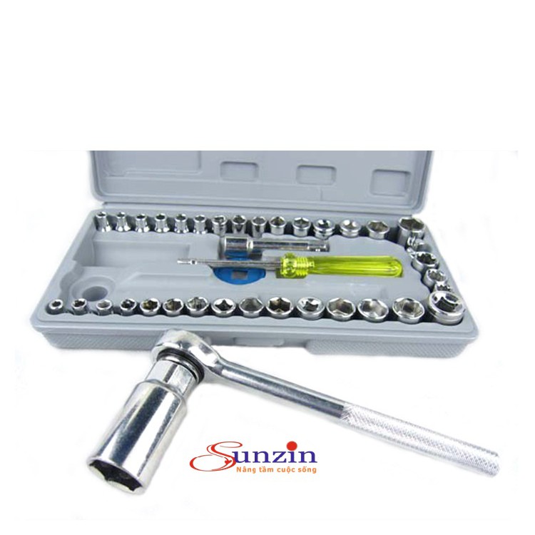 Bộ dụng cụ sửa chữa chuyên nghiệp 40 chi tiết - HV Store 995
