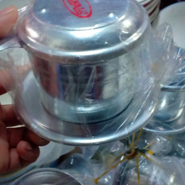 Phin pha cafe nhôm (loại trung)