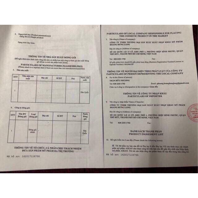 Nước hoa LUA midnight 30ml cao cấp