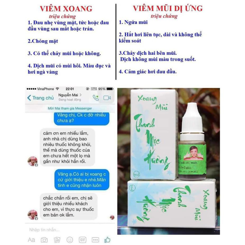 [HÀNG CHÍNH HÃNG ] Viêm xoang Thanh Mộc Hương