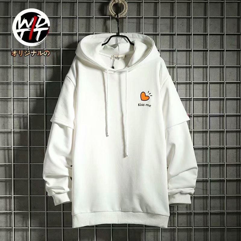 Áo Hoodie Giả Hai Lớp Phong Cách Hàn Quốc | BigBuy360 - bigbuy360.vn