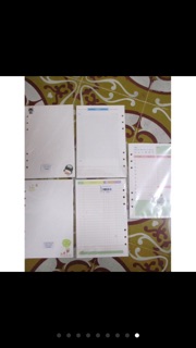 Giấy bổ sung sổ planner