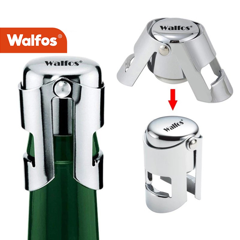 Nút chai rượu sâm banh cầm tay bằng thép không gỉ WALFOS