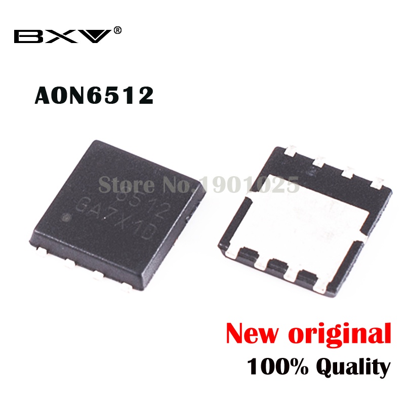 Bộ 10 Linh Kiện Điện Tử AON6512 AO6512 6512 QFN-8 MOSFET