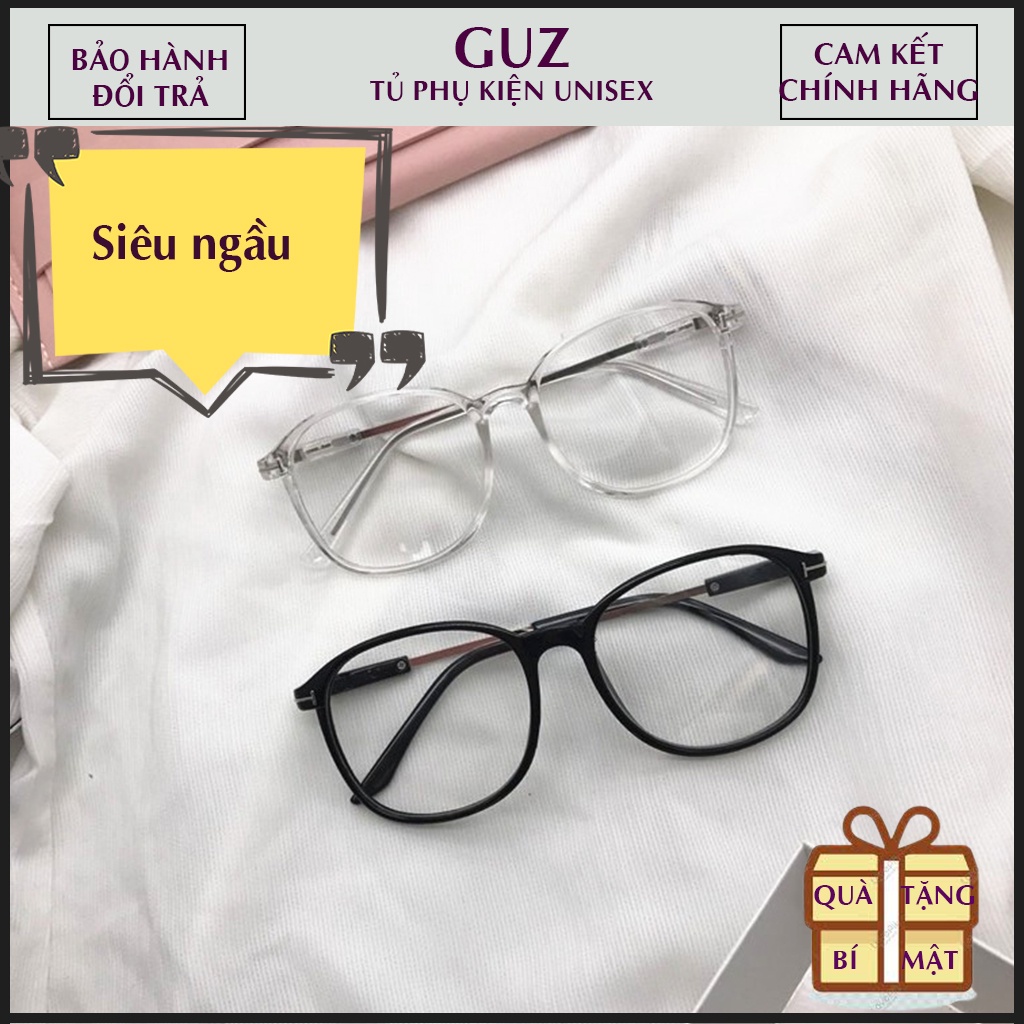 Kính cận thời trang mắt tròn phong cách Hàn Quốc - Kính giả cận Unisex chống tia UV | BigBuy360 - bigbuy360.vn