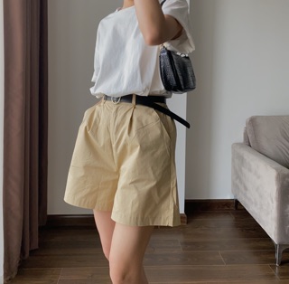 Áo thun trơn Audrey freesize (đen/trắng/xanh bơ)