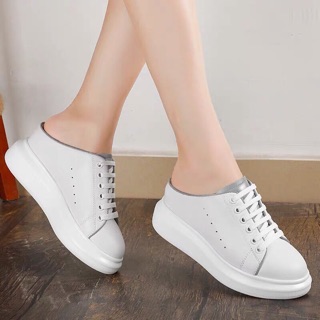 ✔️GIÀY ĐẠP GÓT MC QUEEN PHẢN QUANG