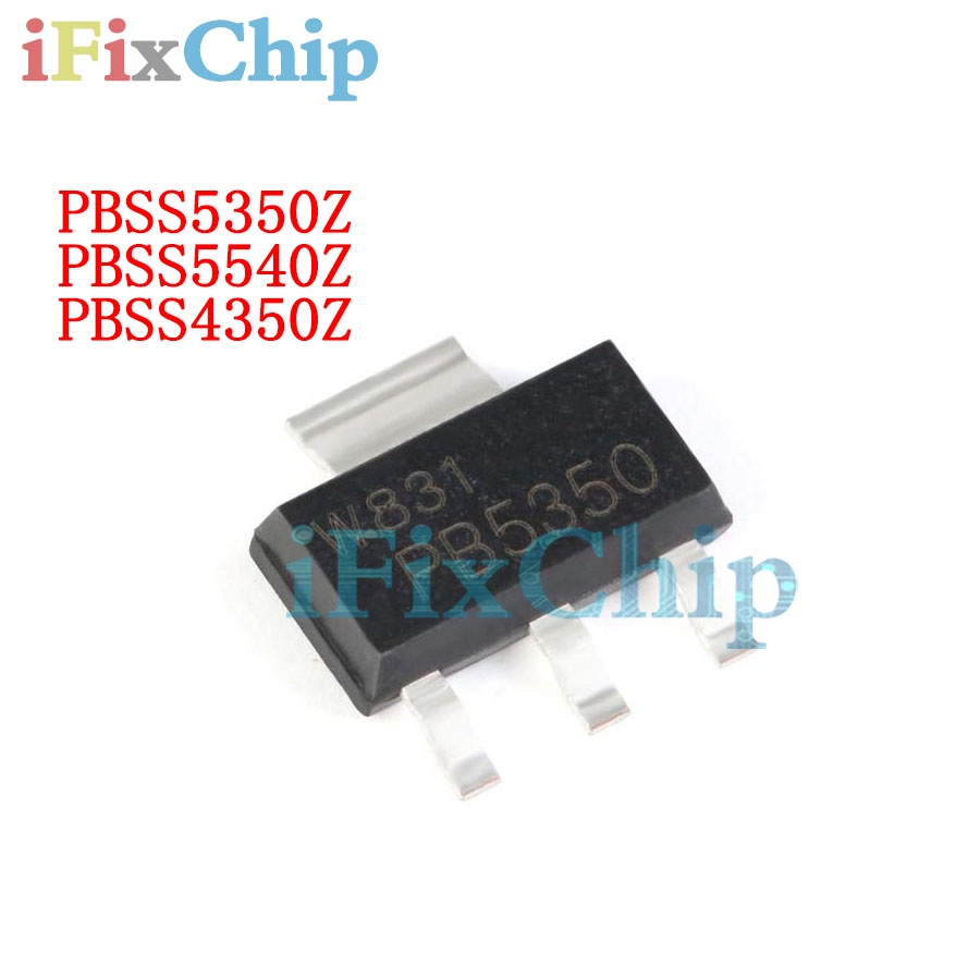 PB5350 SOT-223 PBSS5350Z PBSS5350 PBSS5540Z PB5540 PBSS5540 PBSS4350Z 10 chiếc