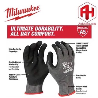 Milwaukee găng/ bao tay bảo hộ 48-22-8952 size l