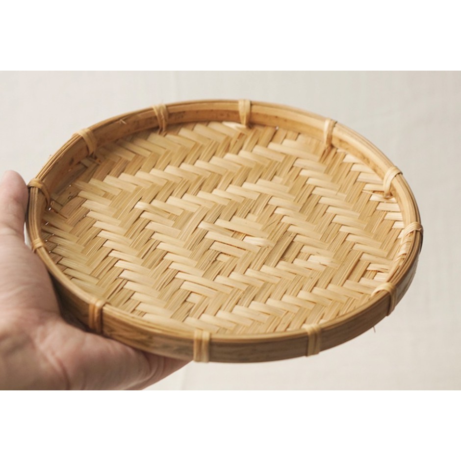 Mẹt tre viền mây hun khói Size: 18cm- 50cm