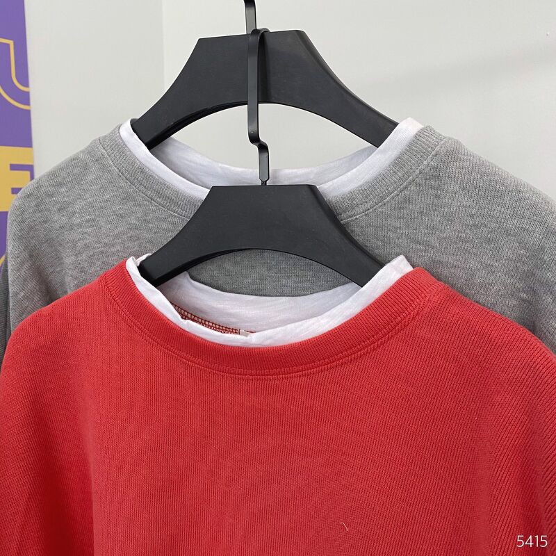 Áo nỉ pha lót trắng Kiki 5415 | BigBuy360 - bigbuy360.vn