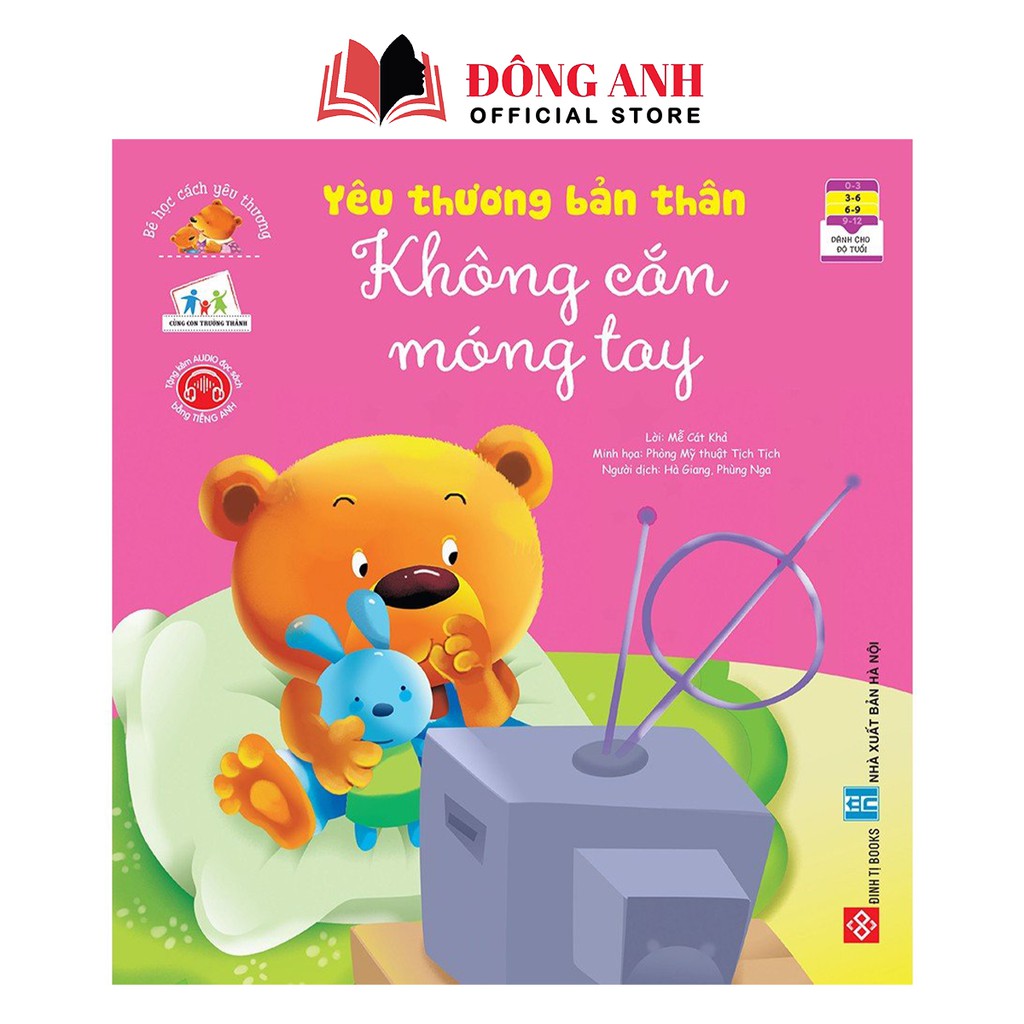 Sách - Bộ 6 cuốn Bé Học Cách Yêu Thương dành cho trẻ em từ 3-9 tuổi