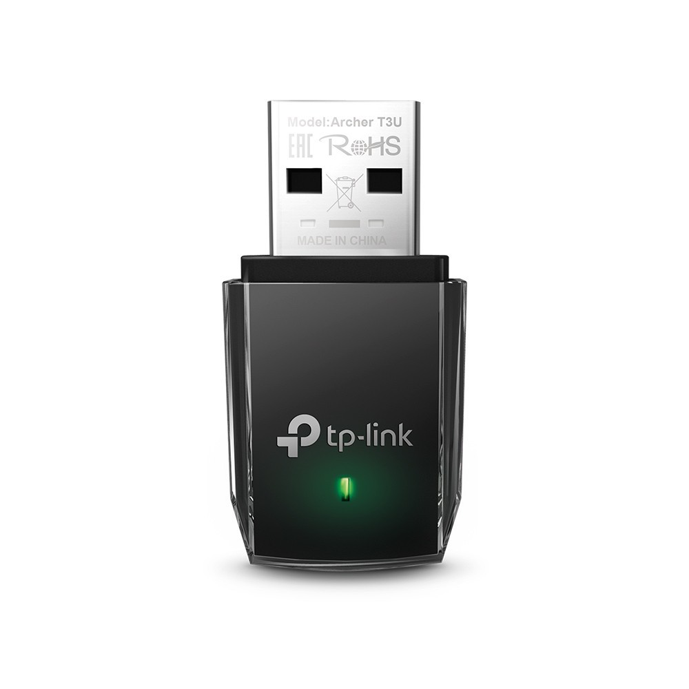 TP-Link USB kết nối Wifi Băng tần kép Chuẩn AC1300 Mpbs - Archer T3U