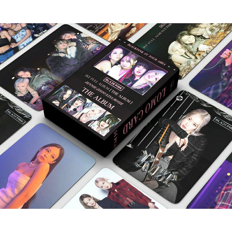 lomo card 54pcs BLACKPINK how you like that,tạp chí elle,photobook.. đầy đủ thành viên Jisoo Jennie Rosé Lisa