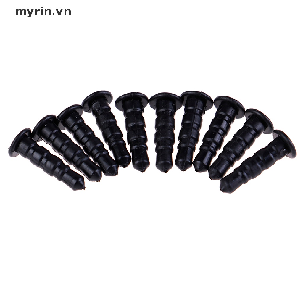 Bộ 10 Nút Bịt Chống Bụi Cho Lỗ Cắm Tai Nghe Điện Thoại 3.5mm