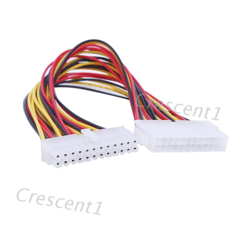 Dây Cáp Nối Dài Bo Mạch Chủ ATX 24-Pin Male Sang Female Chuyên Dụng Cho Máy Tính